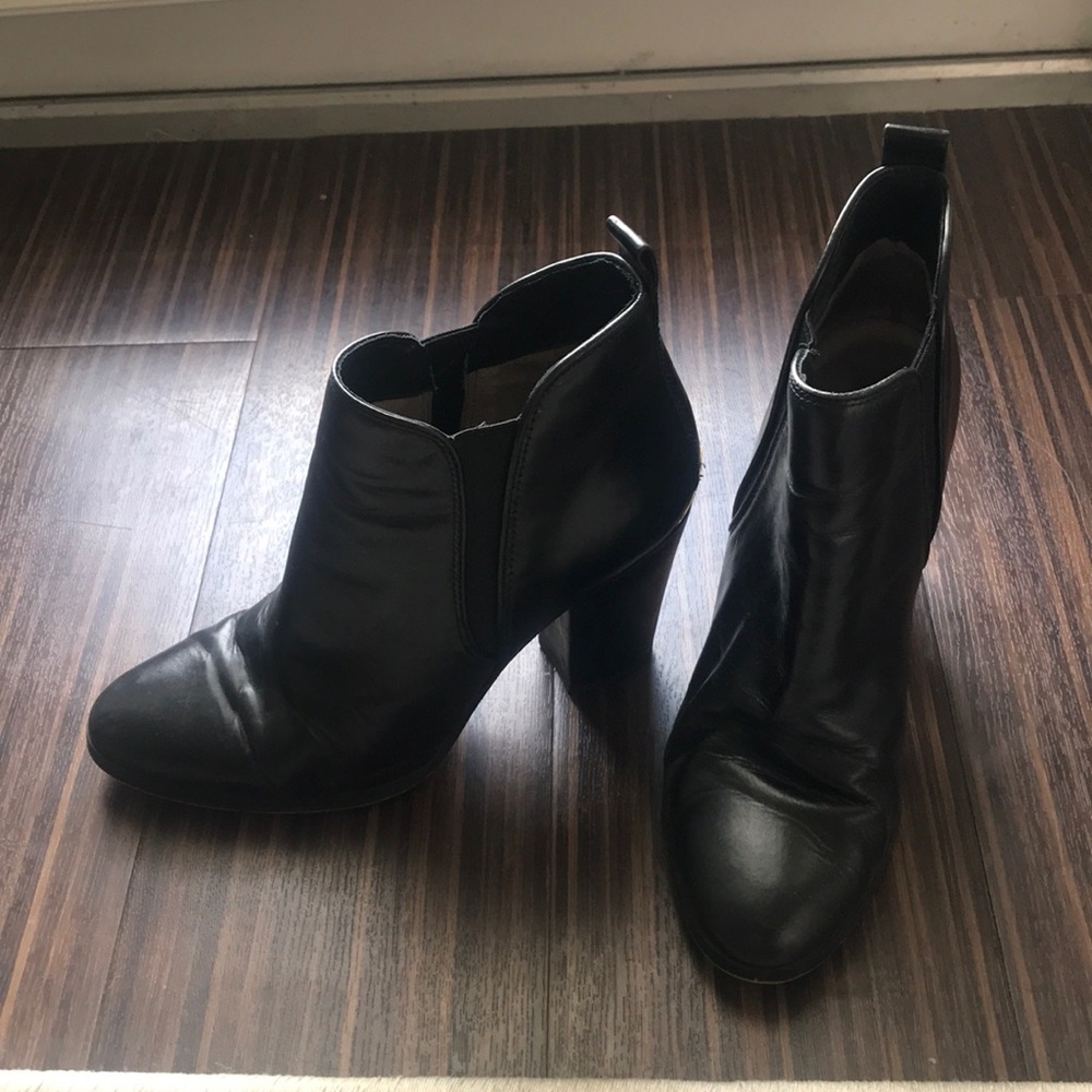 Michael Kors black booties